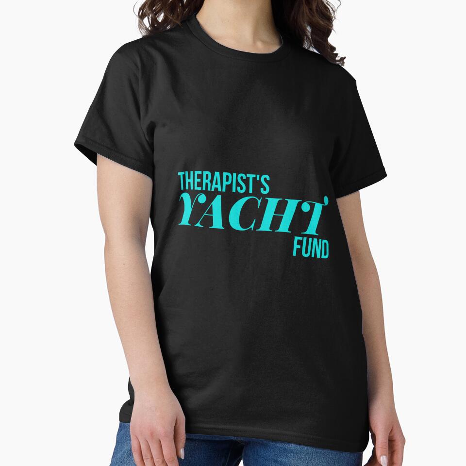 Therapist’s Yacht Fund - Sarcastic Therapy Gift by BrushRushX