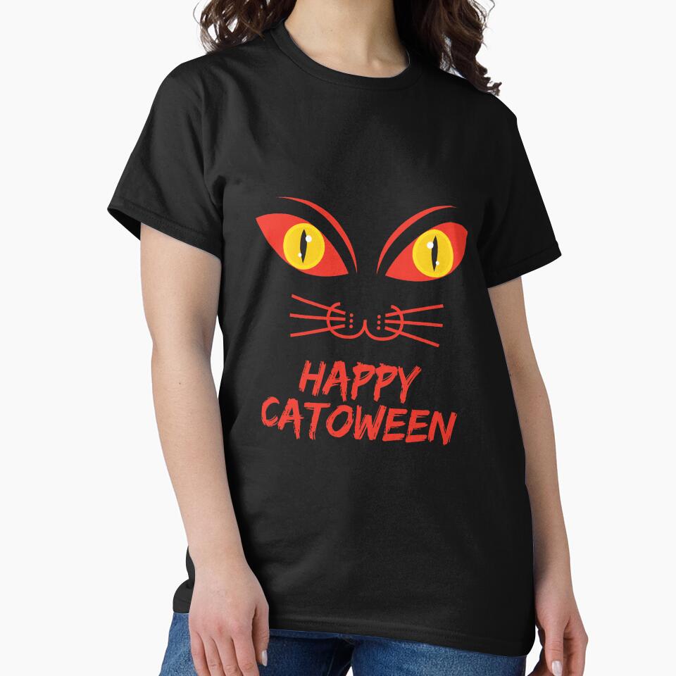 Catoween horror artwork by Le Huy T-Shirts, Hoodie, Sweatshirt | BlankRebels.com (Image 2)