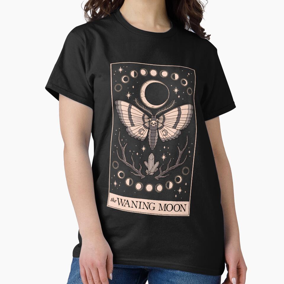 The Waning Moon by wyddbtnzxlh8 T-Shirts, Hoodie, Sweatshirt | BlankRebels.com (Image 2)