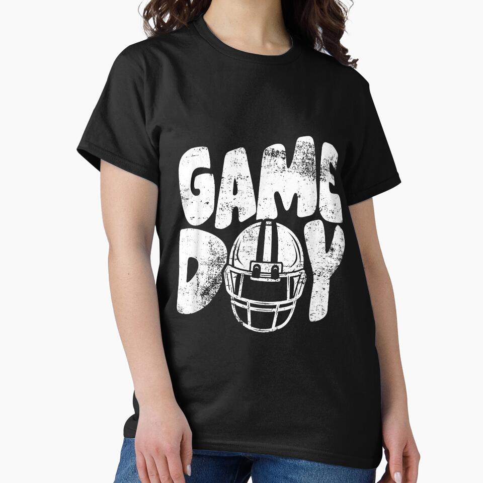 Game Day Football Season by HollyBrewerad T-Shirts, Hoodie, Sweatshirt | BlankRebels.com (Image 2)
