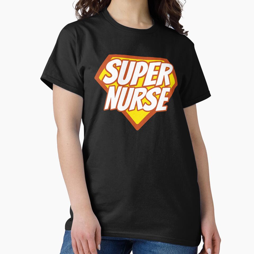 Super Nurse - Funny Nursing Superhero by isstgeschichte T-Shirts, Hoodie, Sweatshirt | BlankRebels.com (Image 2)