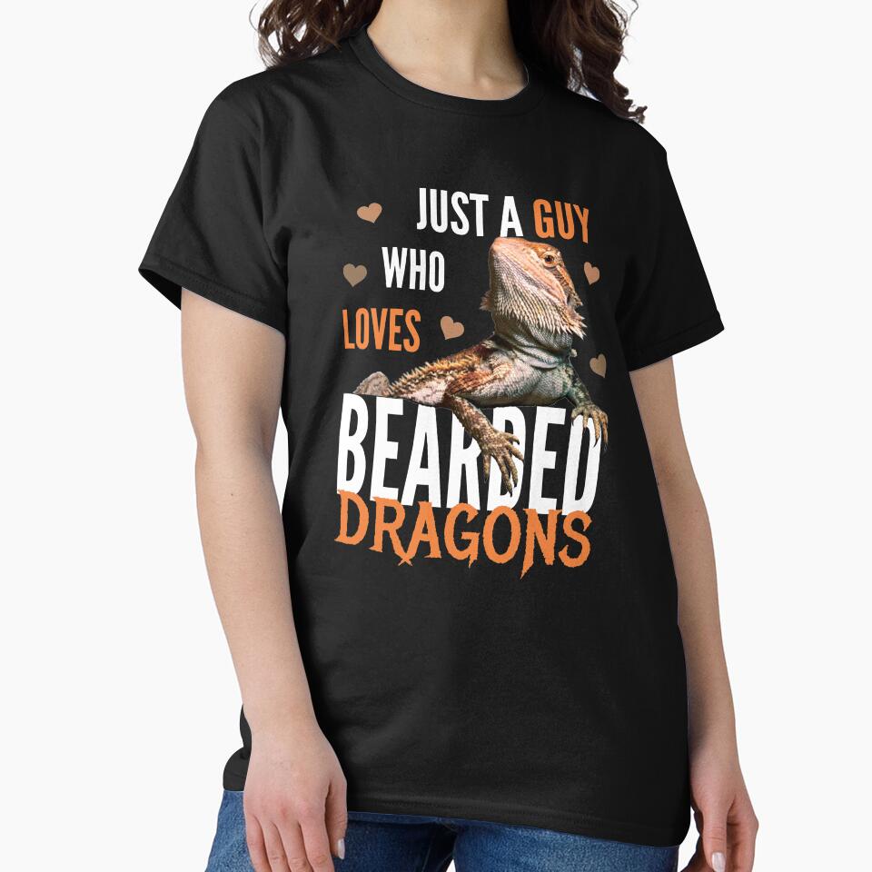 Just a guy who loves bearded dragons by portrait4you T-Shirts, Hoodie, Sweatshirt | BlankRebels.com (Image 2)