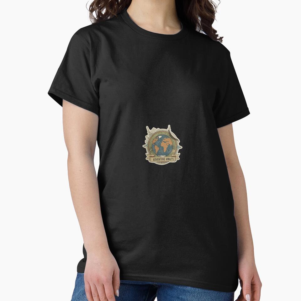 Adventure Awaits Sticker T-Shirts, Hoodie, Sweatshirt