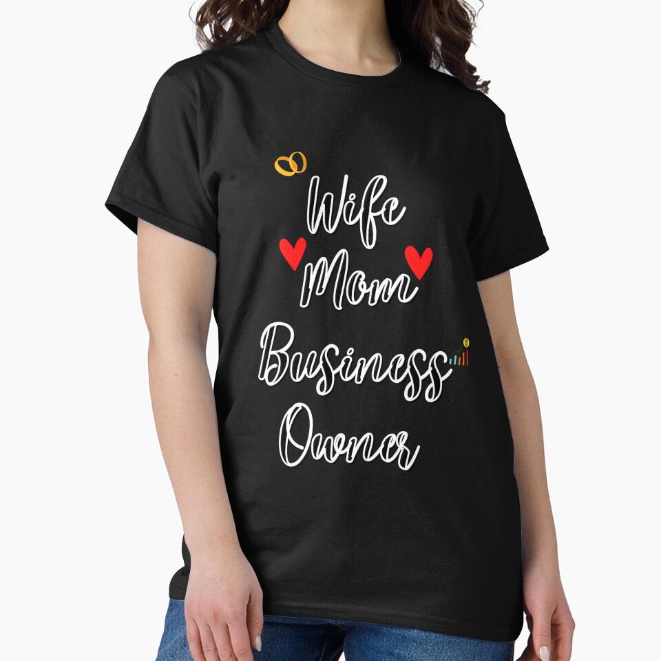 Black Wife Mom Business Owner Ceo by Anelegance-shop T-Shirts, Hoodie, Sweatshirt | BlankRebels.com (Image 2)