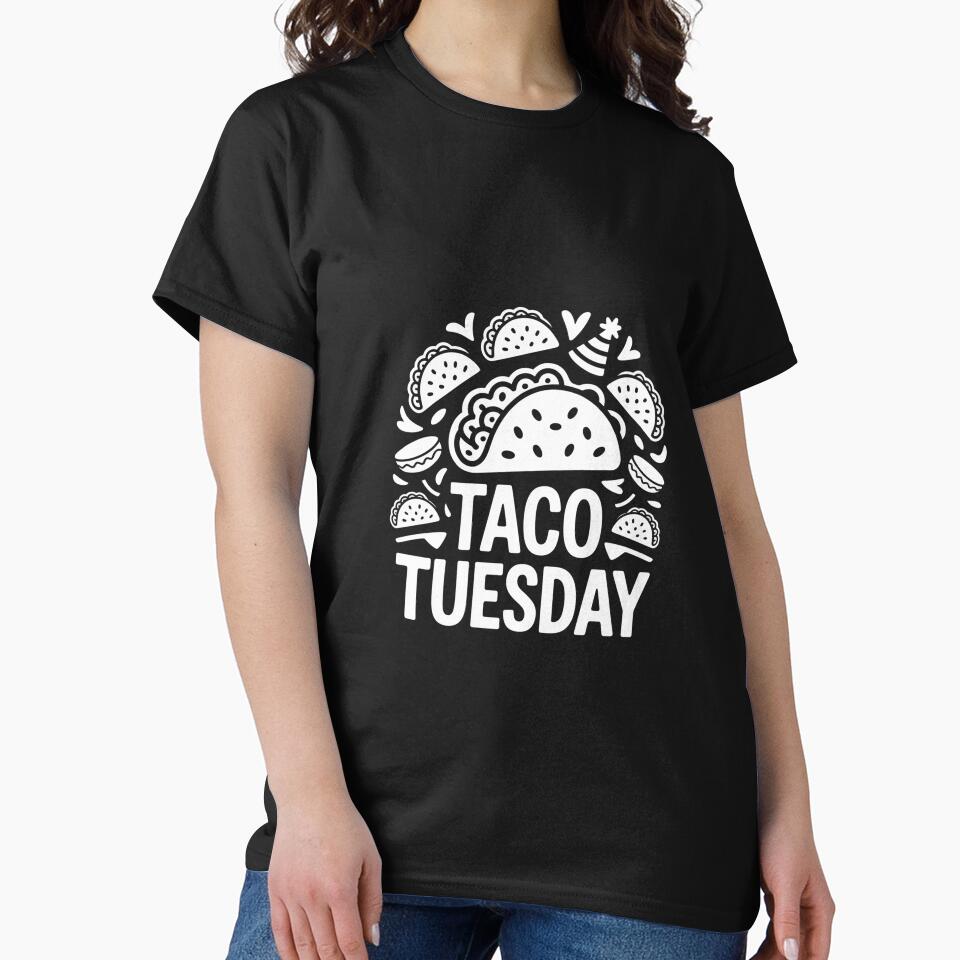 Colorful Taco Tuesday Celebration Tees - Festive Designs by Reichcorp Hoodie, Sweatshirt | BlankRebels.com (Image 2)