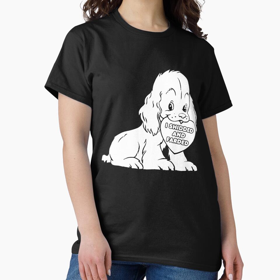 Dog Cartoon Heart Phrase Novelty by Random-Toon