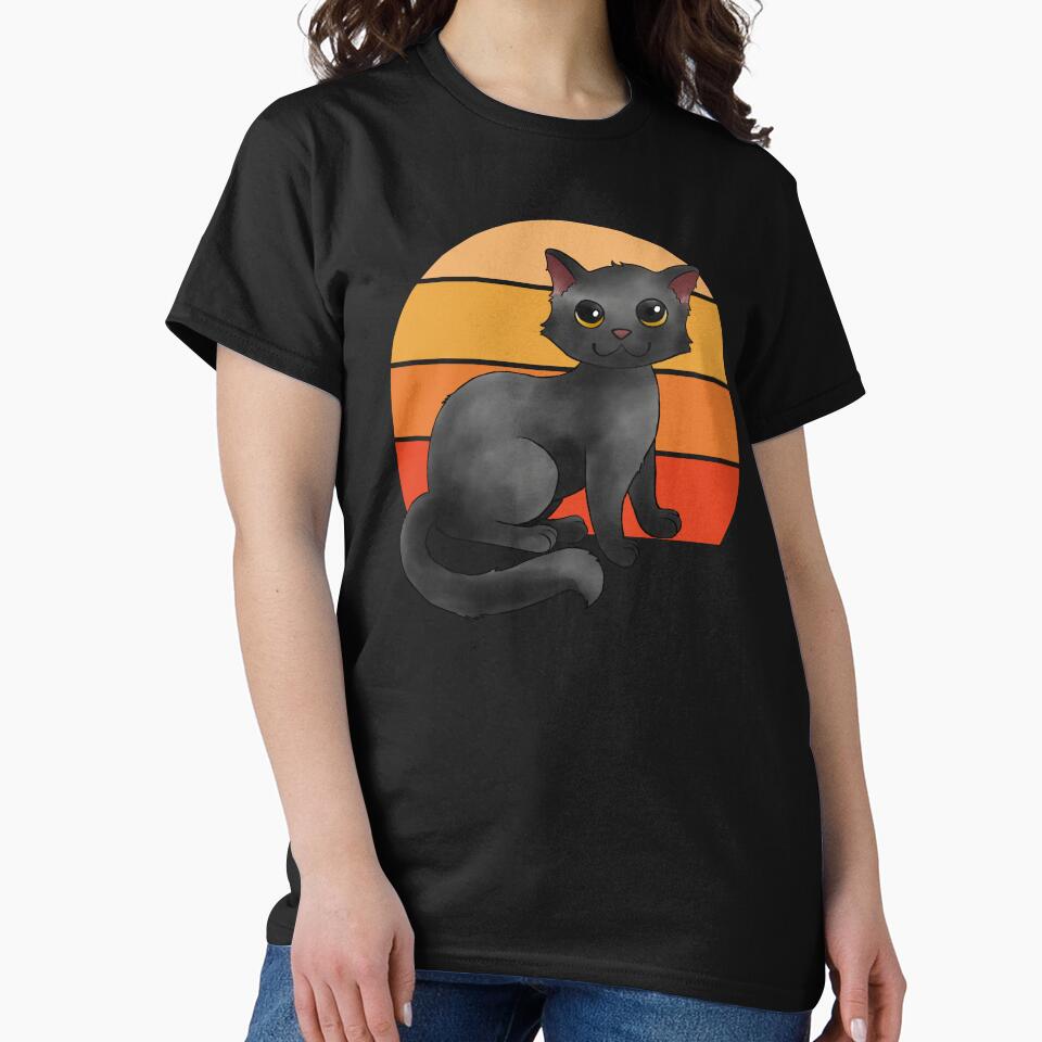 Cute and Spooky, Lucky Black Cat by Orianah T-Shirts, Hoodie, Sweatshirt | BlankRebels.com (Image 2)