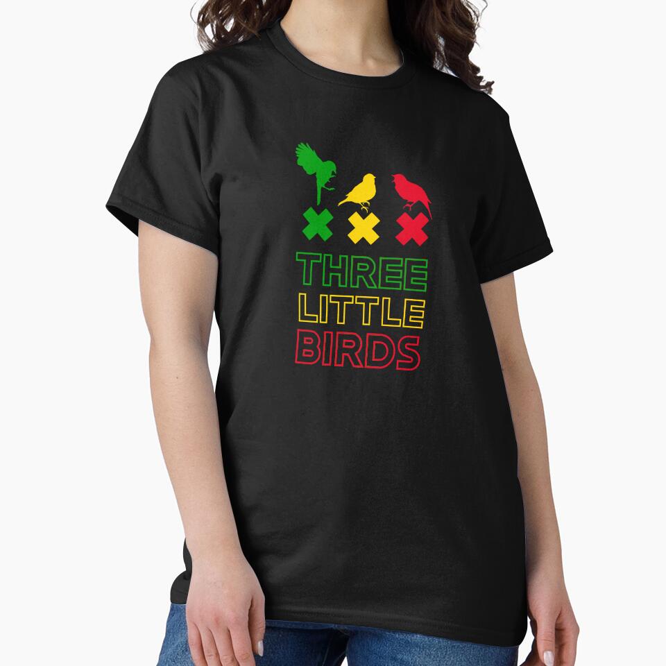 Three Little Birds Reggae 2 by VRedBaller T-Shirts, Hoodie, Sweatshirt | BlankRebels.com (Image 2)