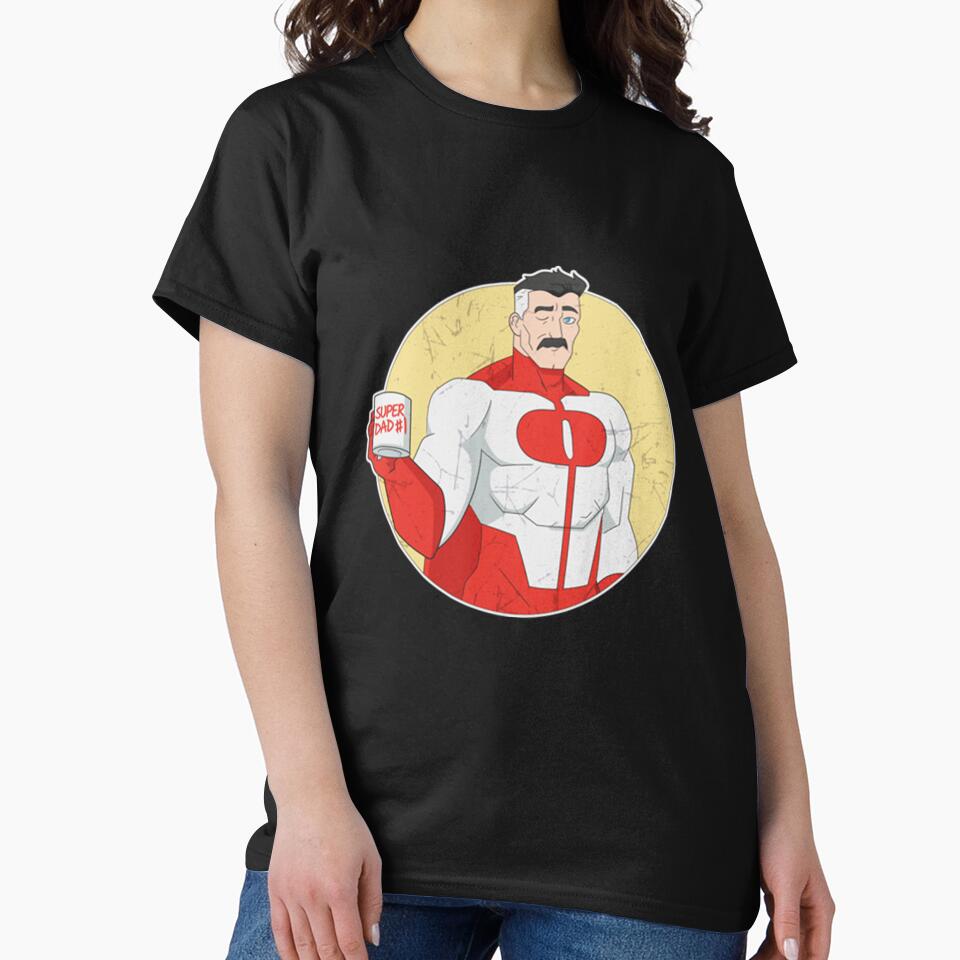 Omni Man Super Dad by Needlesofsvet T-Shirts, Hoodie, Sweatshirt | BlankRebels.com (Image 2)