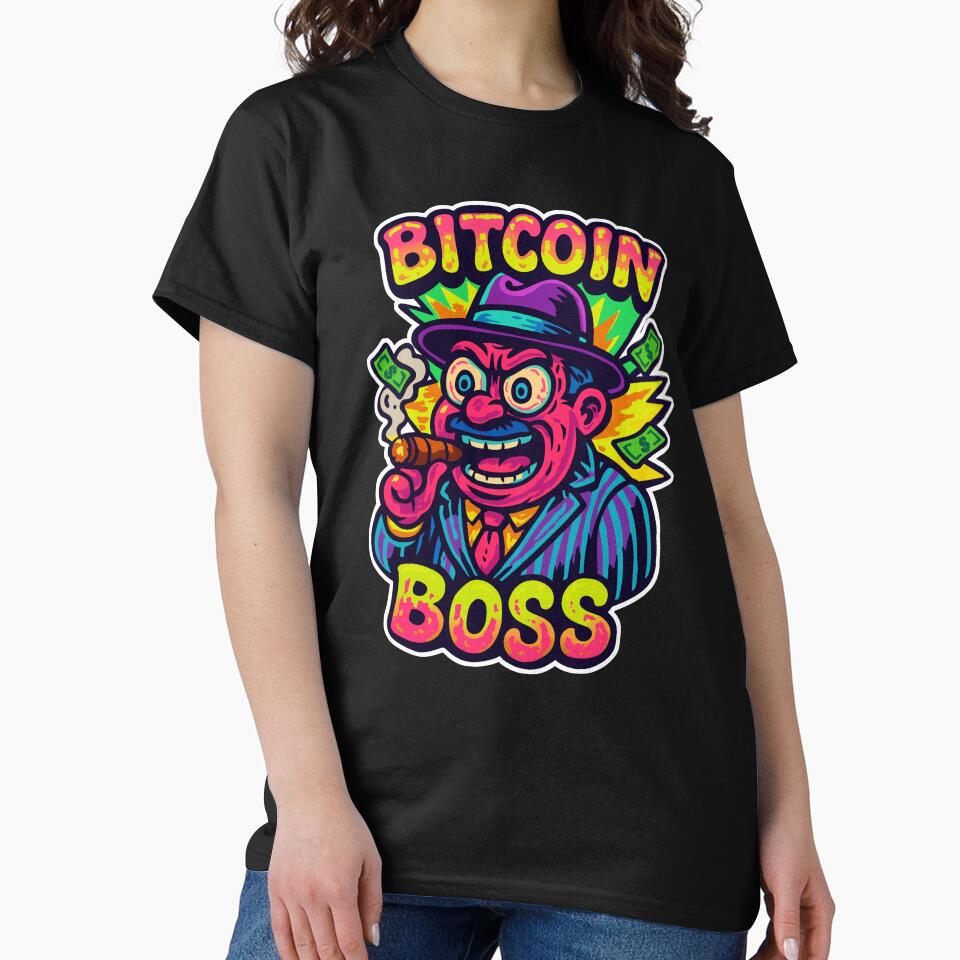 Bitcoin Boss Crypto Confidence : Trader Titan Crypto Meme by ImaginarStore T-Shirts, Hoodie, Sweatshirt (Image 2)