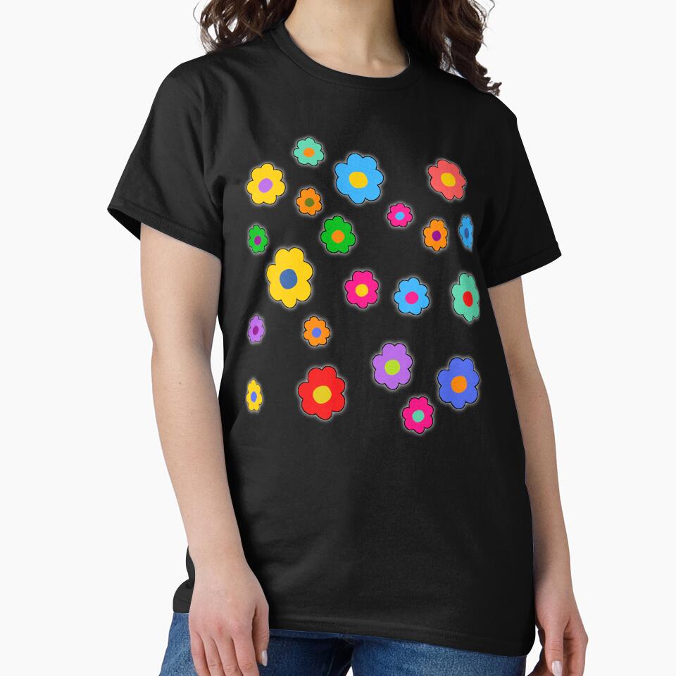 Classic Kidcore Flowers by SYNTASTIC T-Shirts, Hoodie, Sweatshirt | BlankRebels.com (Image 2)