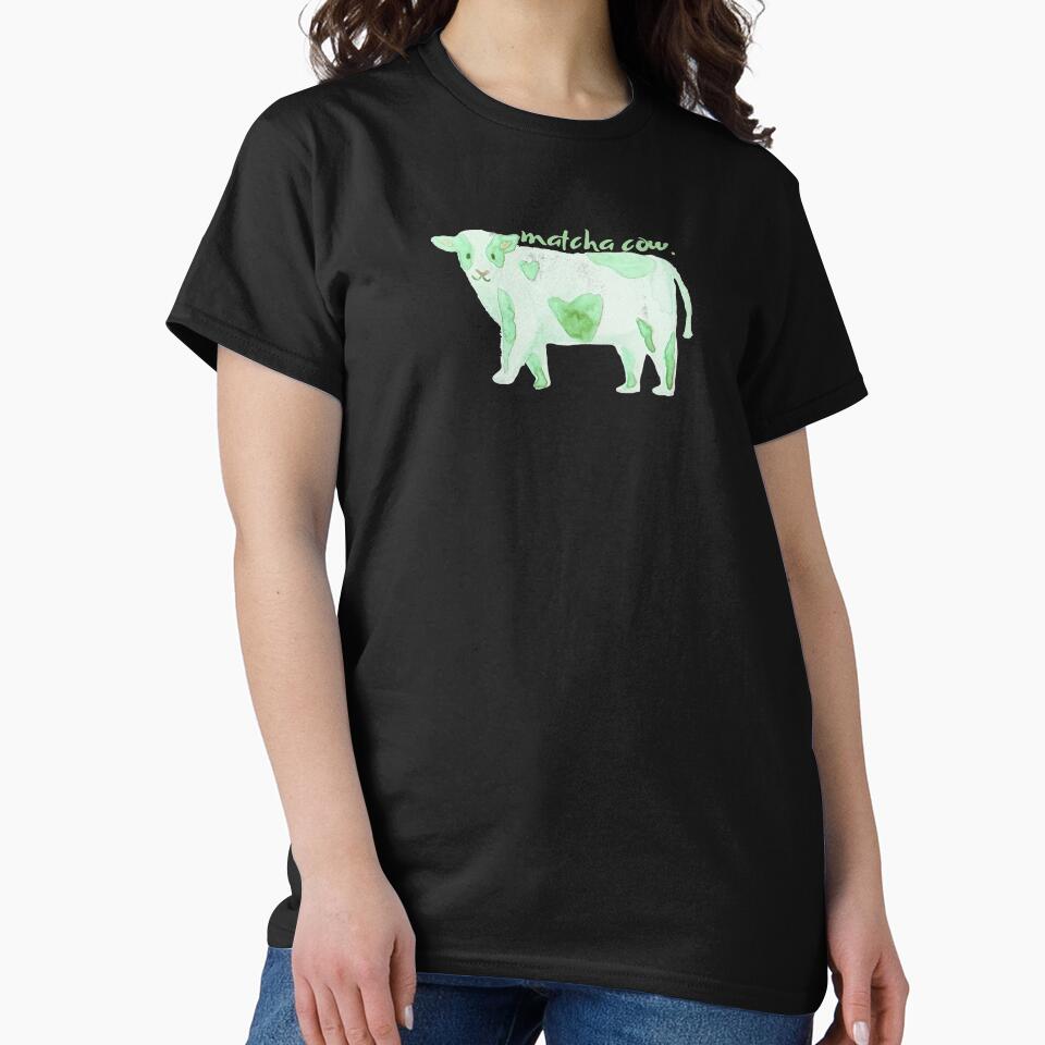 Matcha Cow Cute Gift For Matcha Lovers by AGreetee T-Shirts, Hoodie, Sweatshirt | BlankRebels.com (Image 2)