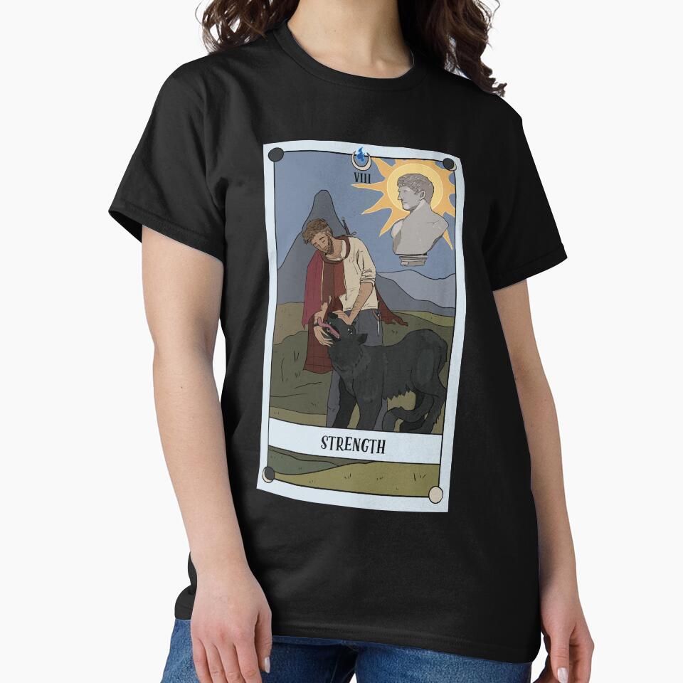 Strength - Lunamand Tarot by William Novak T-Shirts, Hoodie, Sweatshirt | BlankRebels.com (Image 2)