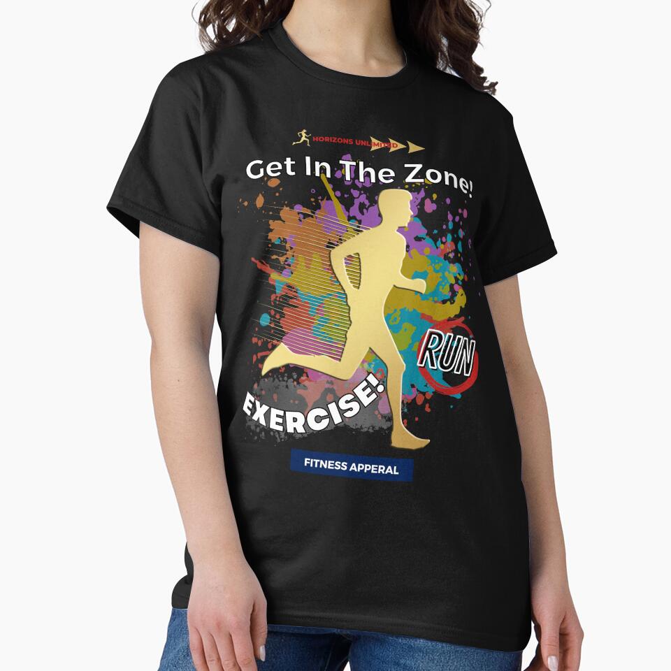 Running Lover Jogging Exercises by R B Chrystal T-Shirts, Hoodie, Sweatshirt | BlankRebels.com (Image 2)