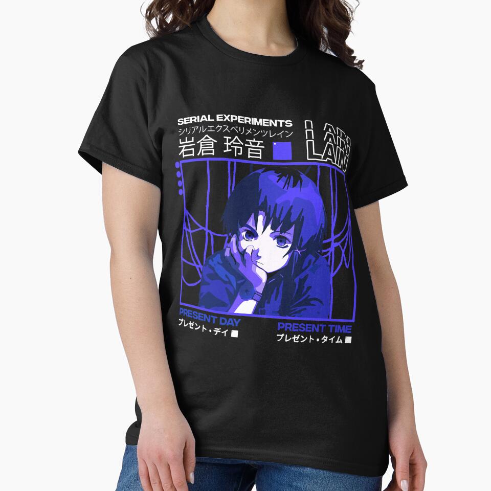 Serial Experiments Lain Darker by BodieCrites T-Shirts, Hoodie, Sweatshirt | BlankRebels.com (Image 2)