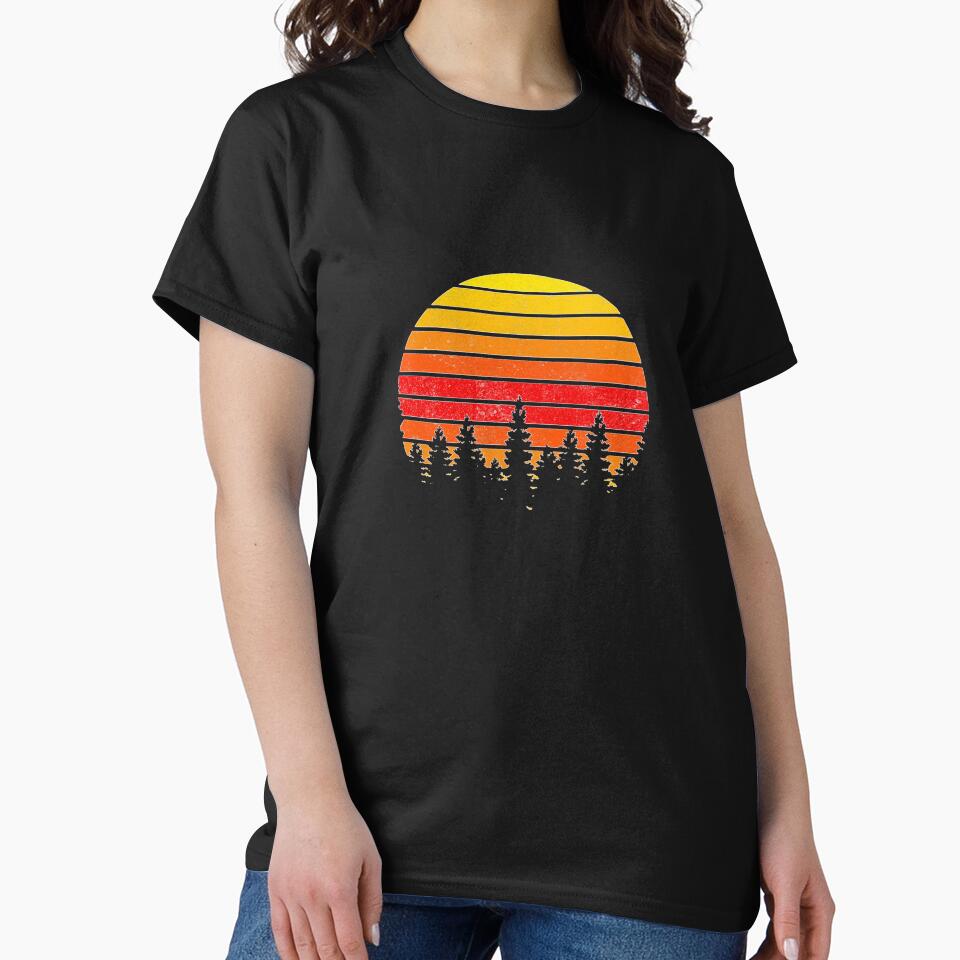 Distressed Vintage Sunset by BitsndPieces T-Shirts, Hoodie, Sweatshirt | BlankRebels.com (Image 2)