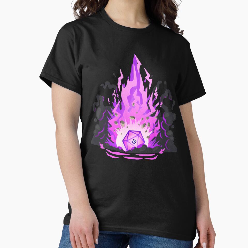 Critical Hit - Lightning by Milmino T-Shirts, Hoodie, Sweatshirt | BlankRebels.com (Image 2)