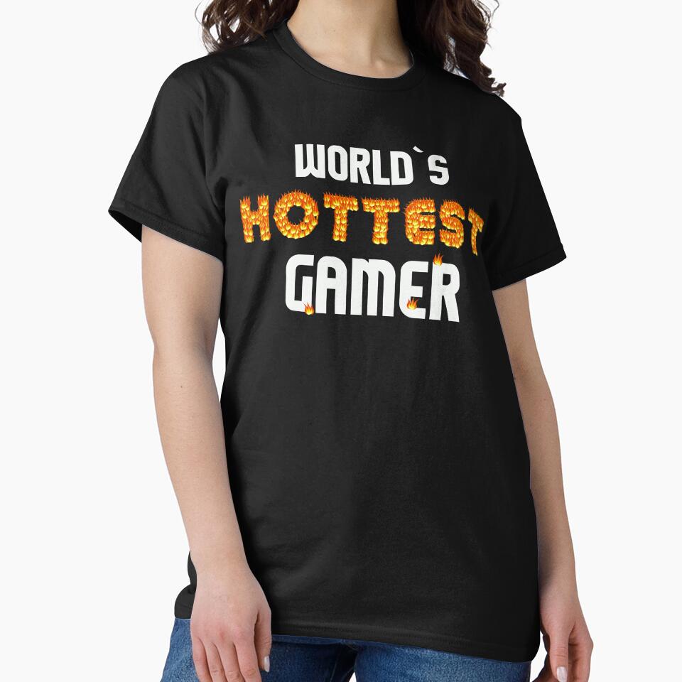 Worlds Hottest Gamer Handsome Hot Gift by TheAplus T-Shirts, Hoodie, Sweatshirt | BlankRebels.com (Image 2)