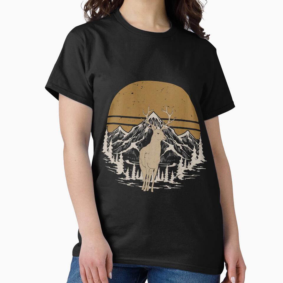 Trees Wildlife Forest Animal Deer by YesterDayCheck T-Shirts, Hoodie, Sweatshirt | BlankRebels.com (Image 2)