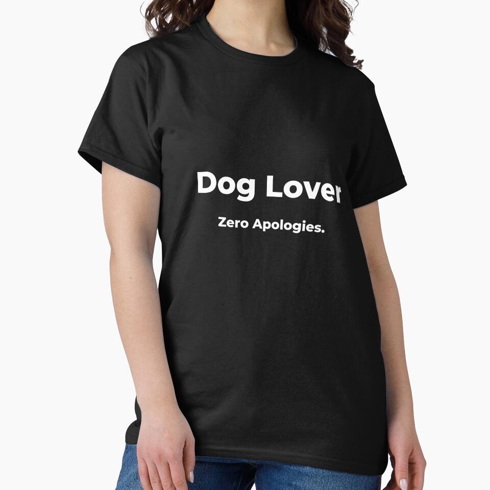 Dog Lover Zero Apologies by FWAHAB