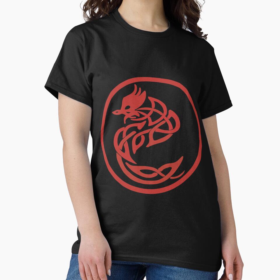 Tattoo Style Red Dragon| Perfect Gift|dragon tattoo by carorowen T-Shirts, Hoodie, Sweatshirt | BlankRebels.com (Image 2)