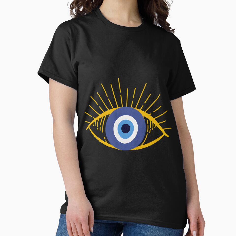 Nazar Eye Symbol Evil Eye Nazar Charm Spiritual Protection Essential by supritibrr T-Shirts, Hoodie, Sweatshirt (Image 2)