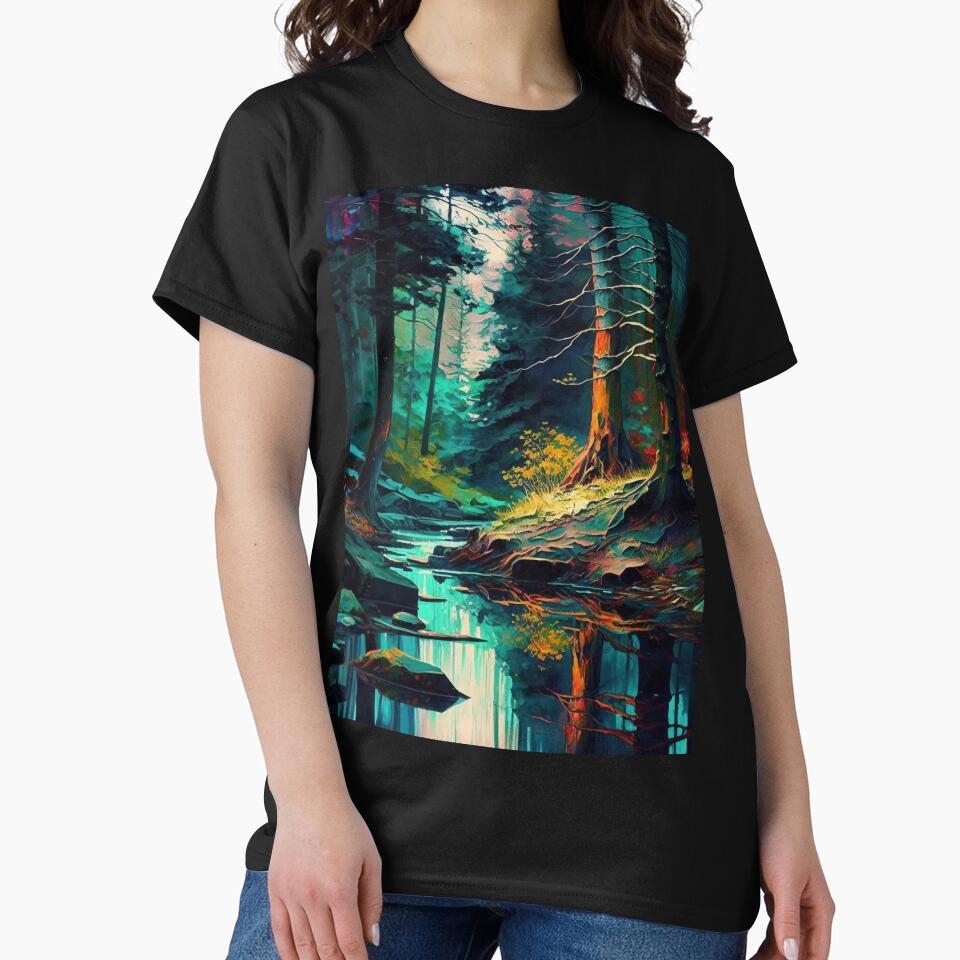forest abstract by shokA Design