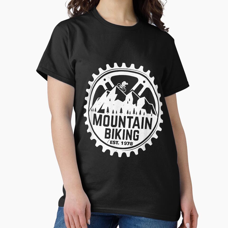 Mountain Biking 1978 Mtb Downhill Bike by unassertive19 T-Shirts, Hoodie, Sweatshirt | BlankRebels.com (Image 2)