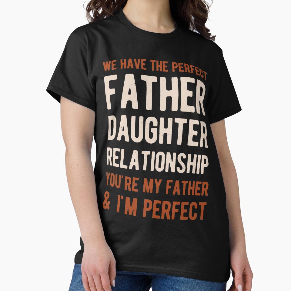 Funny Fathers Day Gift From Daughter by artworkbyrihen T-Shirts, Hoodie, Sweatshirt | BlankRebels.com (Image 2)