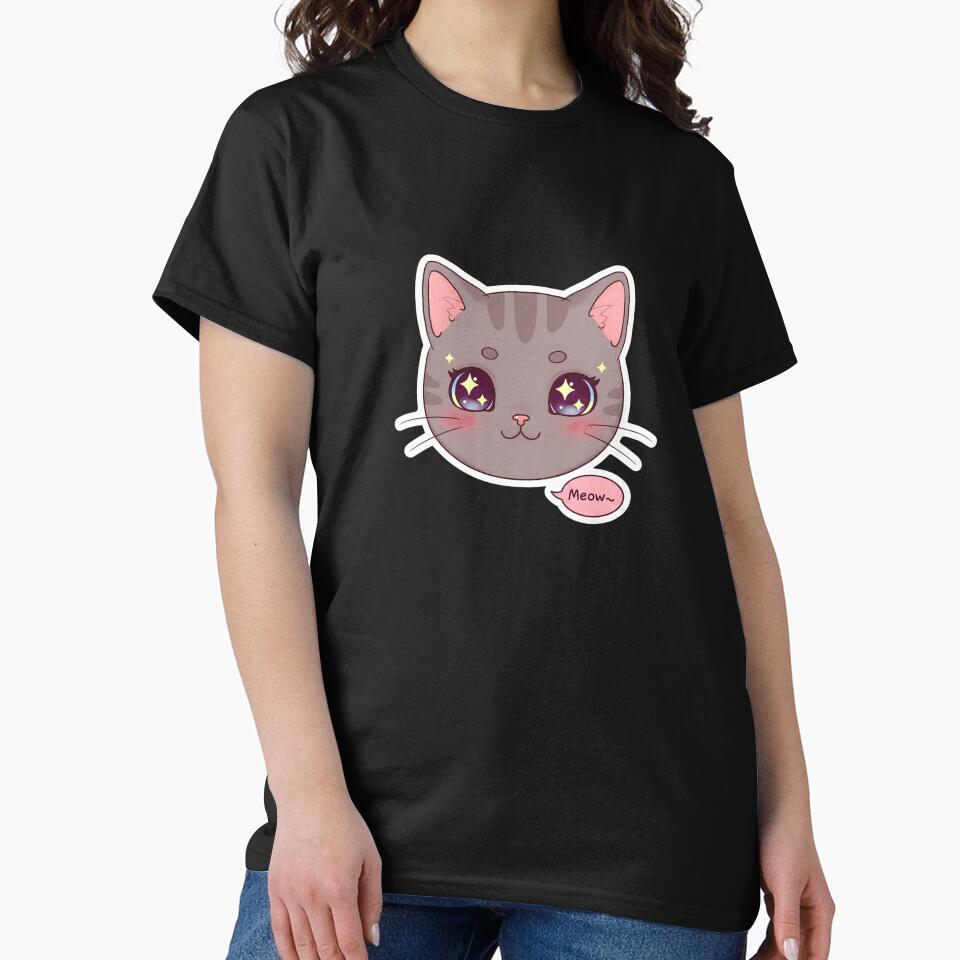 Kawaii Cat – Ultimate Cute Cat Aesthetic by Meow Cat T-Shirts, Hoodie, Sweatshirt | BlankRebels.com (Image 2)