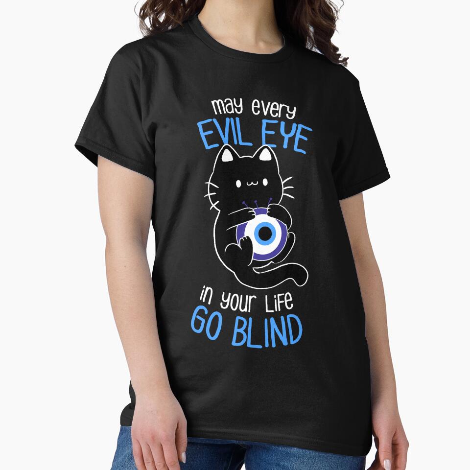 The Evil Eye Cat by Tobe Fonseca by Tobe Fonseca® T-Shirts, Hoodie, Sweatshirt | BlankRebels.com (Image 2)