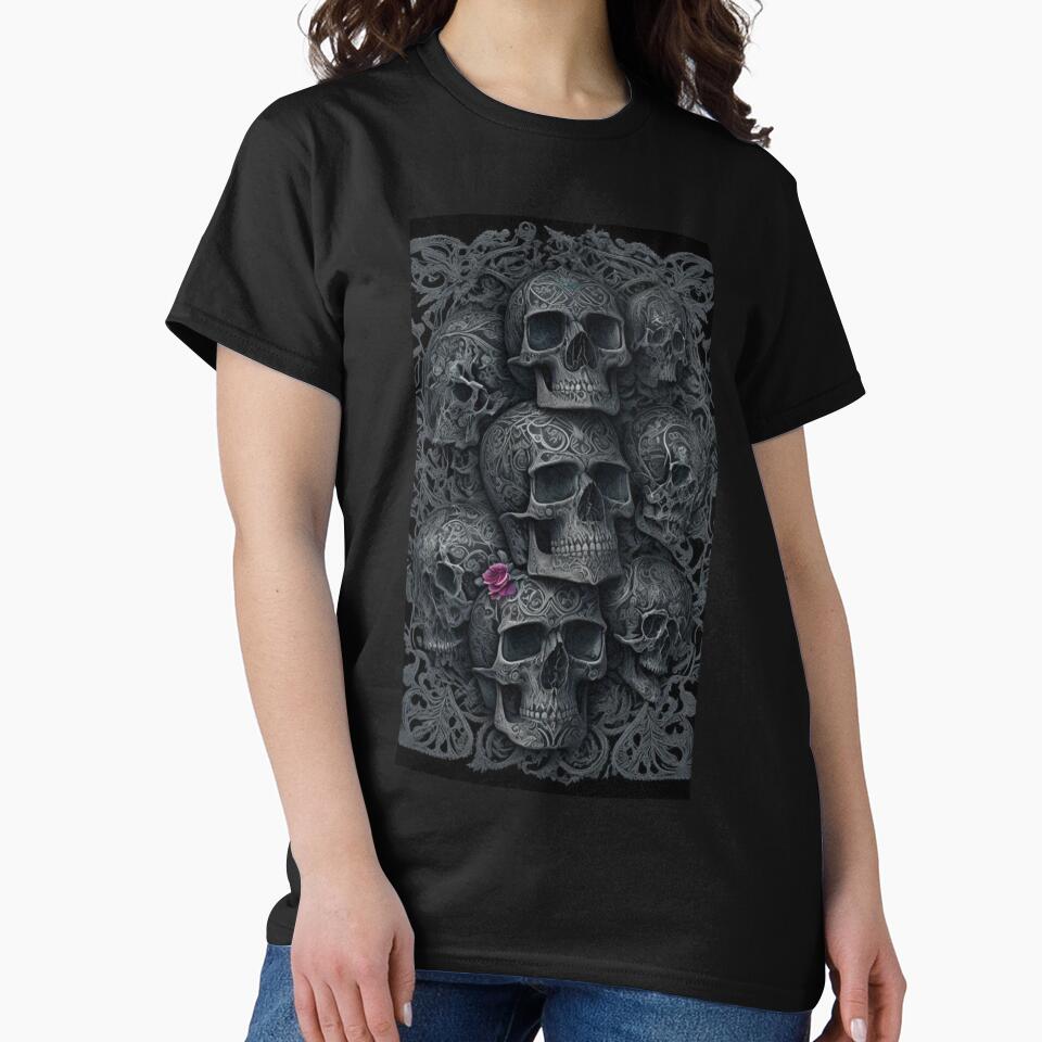 Skull Face #03 by Mr Tony T-Shirts, Hoodie, Sweatshirt | BlankRebels.com (Image 2)