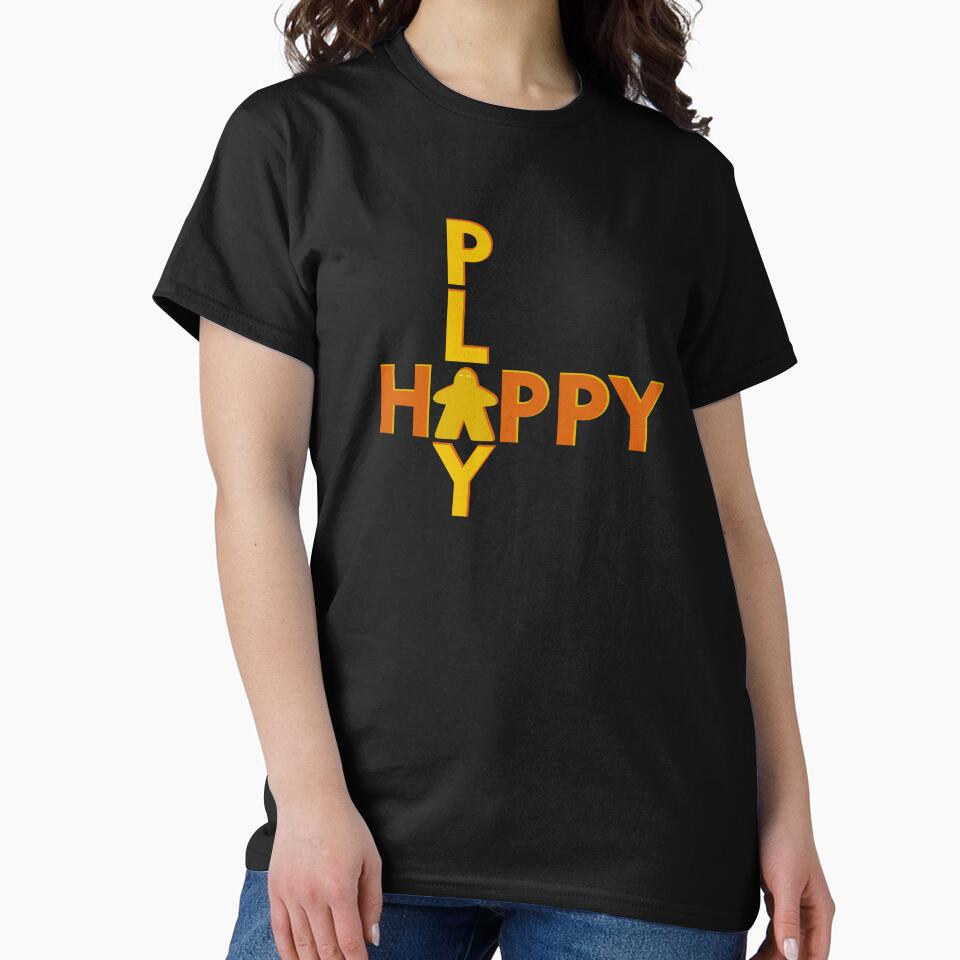 PLAY HAPPY! by AventurerosLúdicos T-Shirts, Hoodie, Sweatshirt | BlankRebels.com (Image 2)