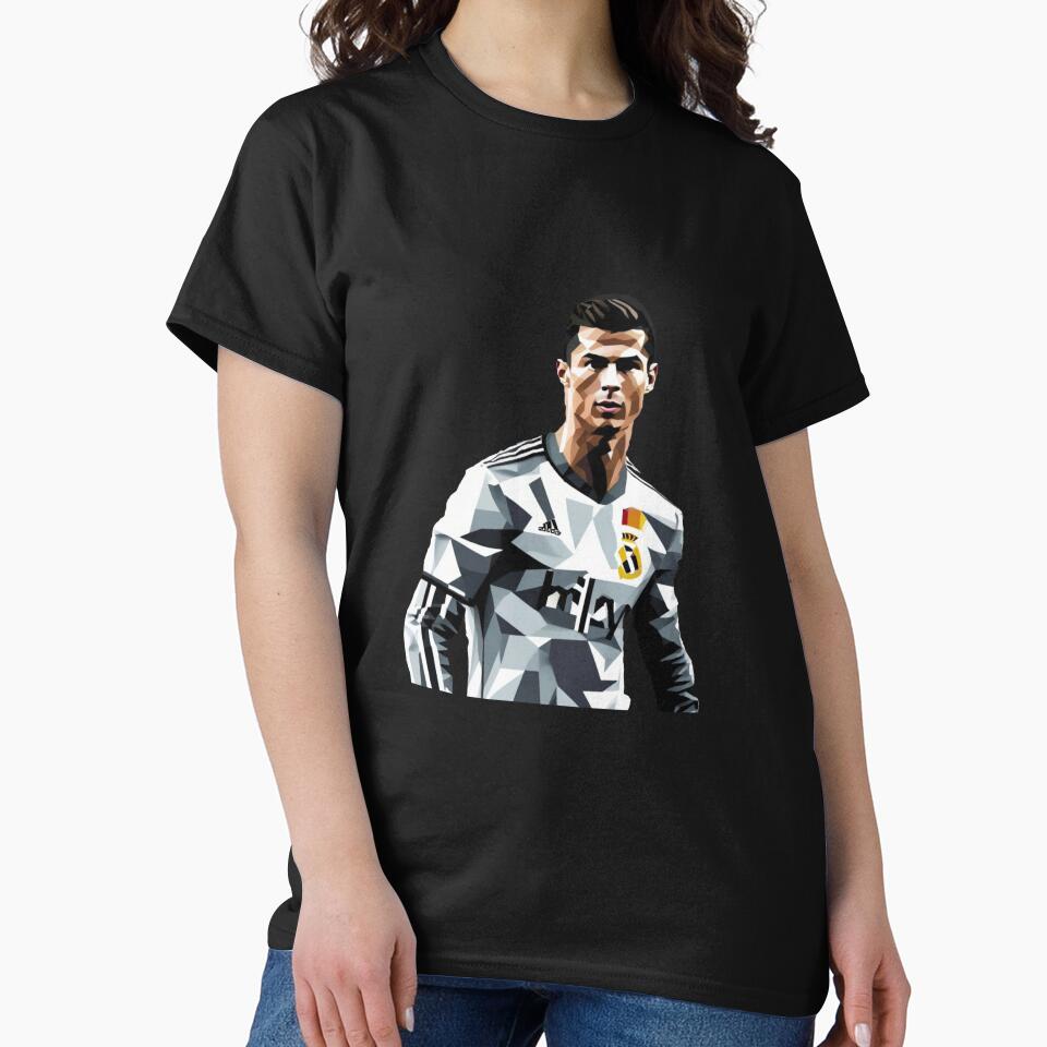 Cristiano Ronaldo CR7 Pixel Artwork Sticker Gift by The-GOAT-Store T-Shirts, Hoodie, Sweatshirt | BlankRebels.com (Image 2)