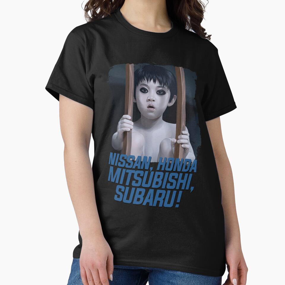 Nissan, Honda, Mitsubishi, Subaru - Scary movie meme by matheusrockx