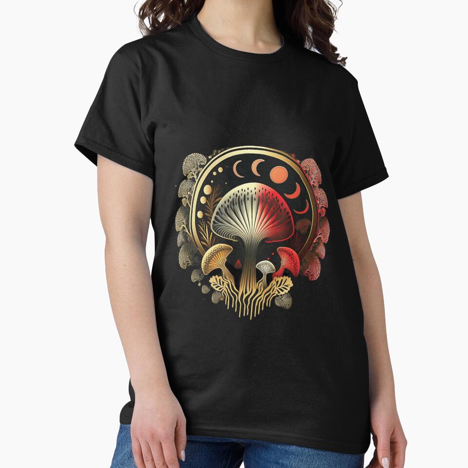 Goblincore Aesthetic Cottagecore Mushroom Dark by nicestr T-Shirts, Hoodie, Sweatshirt | BlankRebels.com (Image 2)