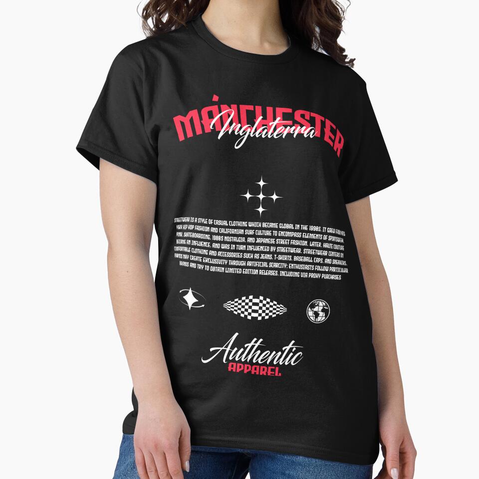 Manchester England Streetwear by NF Designs Studio DTF T-Shirts, Hoodie, Sweatshirt | BlankRebels.com (Image 2)