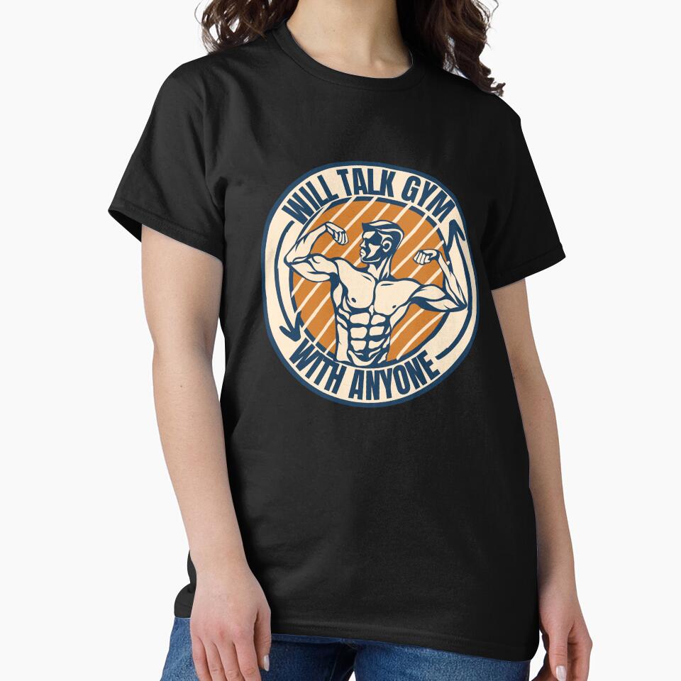 Will talk Gym with anyone Cool lifting by 5thseason-shop T-Shirts, Hoodie, Sweatshirt | BlankRebels.com (Image 2)