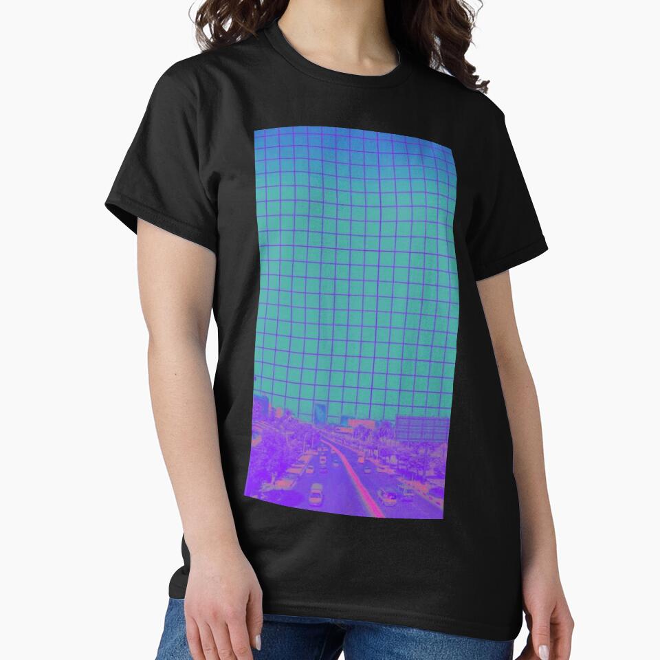 Vaporwave ~ Neon Highway by zerocult T-Shirts, Hoodie, Sweatshirt | BlankRebels.com (Image 2)