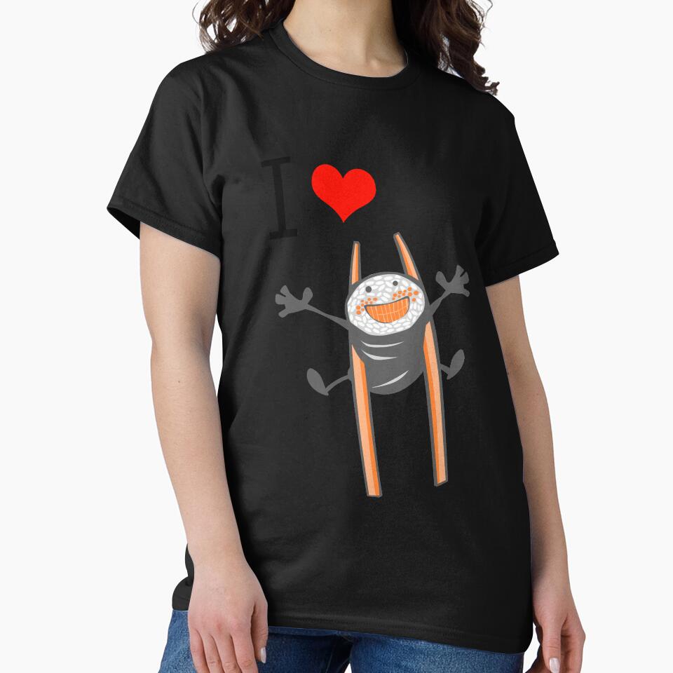 I Love Sushi design Sweet Sushi Gift by Manisma Road T-Shirts, Hoodie, Sweatshirt | BlankRebels.com (Image 2)