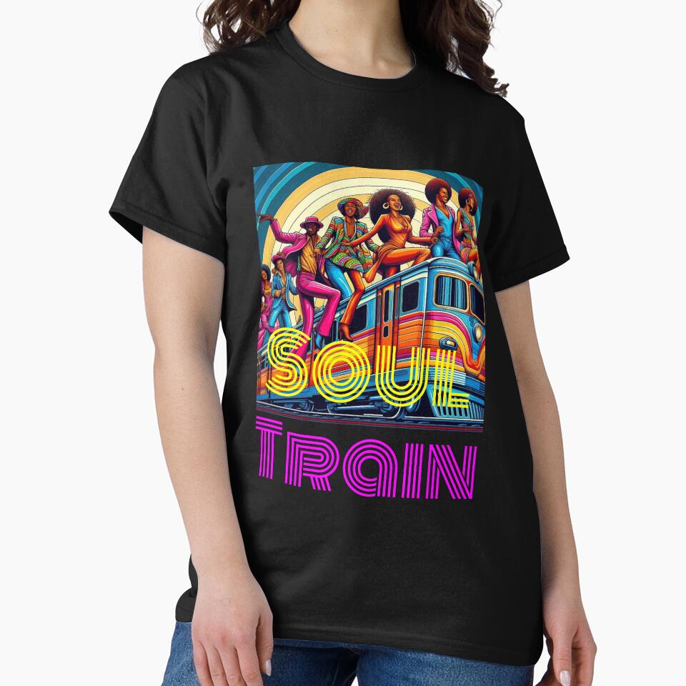 Soul Train Retro Style Energetic Dancers 70s to 90s by ShirtzTonight T-Shirts, Hoodie, Sweatshirt | BlankRebels.com (Image 2)