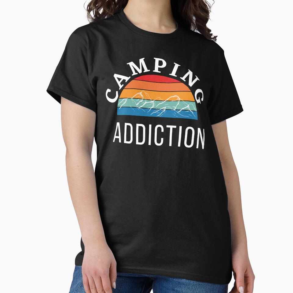 Camping addiction by darshants T-Shirts, Hoodie, Sweatshirt | BlankRebels.com (Image 2)