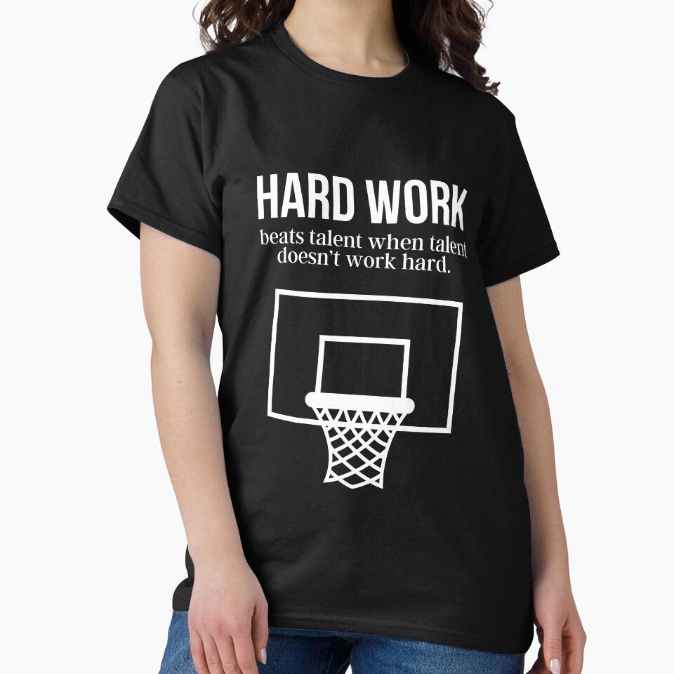 Basketball Girl Funny Quote White by RaquelDeneth T-Shirts, Hoodie, Sweatshirt | BlankRebels.com (Image 2)