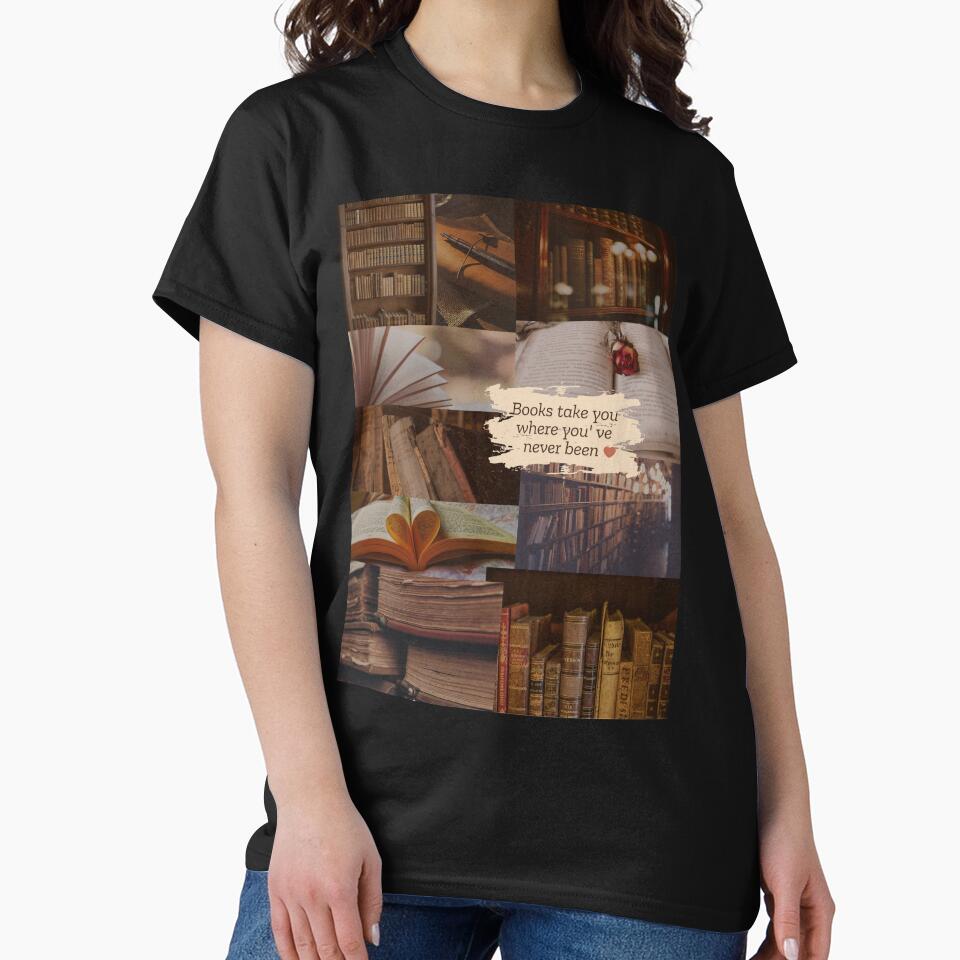 Bibliophile - book lovers by Sapna Rai T-Shirts, Hoodie, Sweatshirt | BlankRebels.com (Image 2)