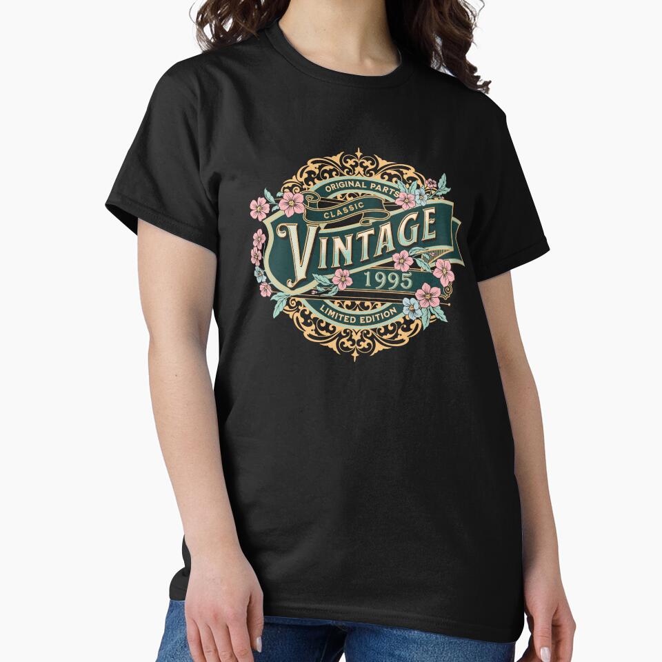 Vintage 1995 by Rhu Creations T-Shirts, Hoodie, Sweatshirt | BlankRebels.com (Image 2)