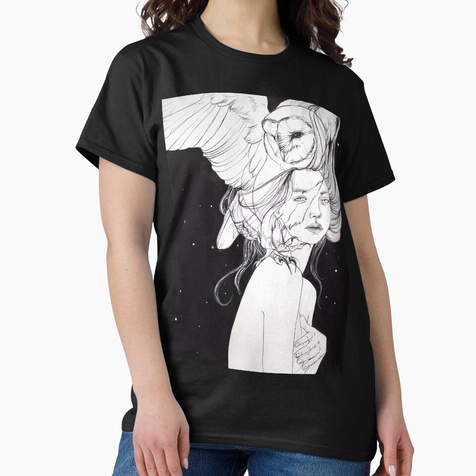 Owl Familiar (Night Watch) by emgnlala T-Shirts, Hoodie, Sweatshirt | BlankRebels.com (Image 2)