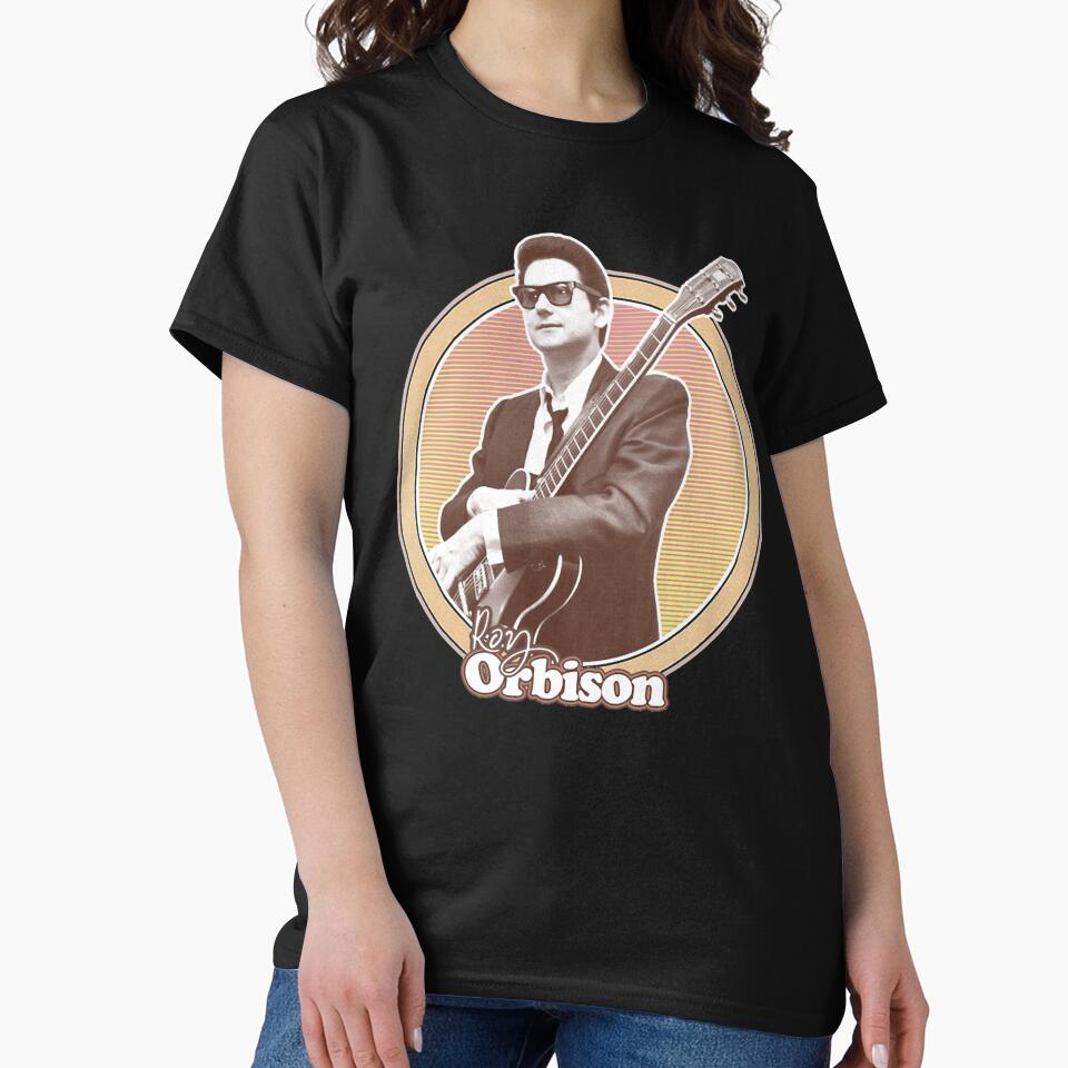 Roy Orbison Vintage Aesthetic Design Fanart by Michele235 T-Shirts, Hoodie, Sweatshirt | BlankRebels.com (Image 2)