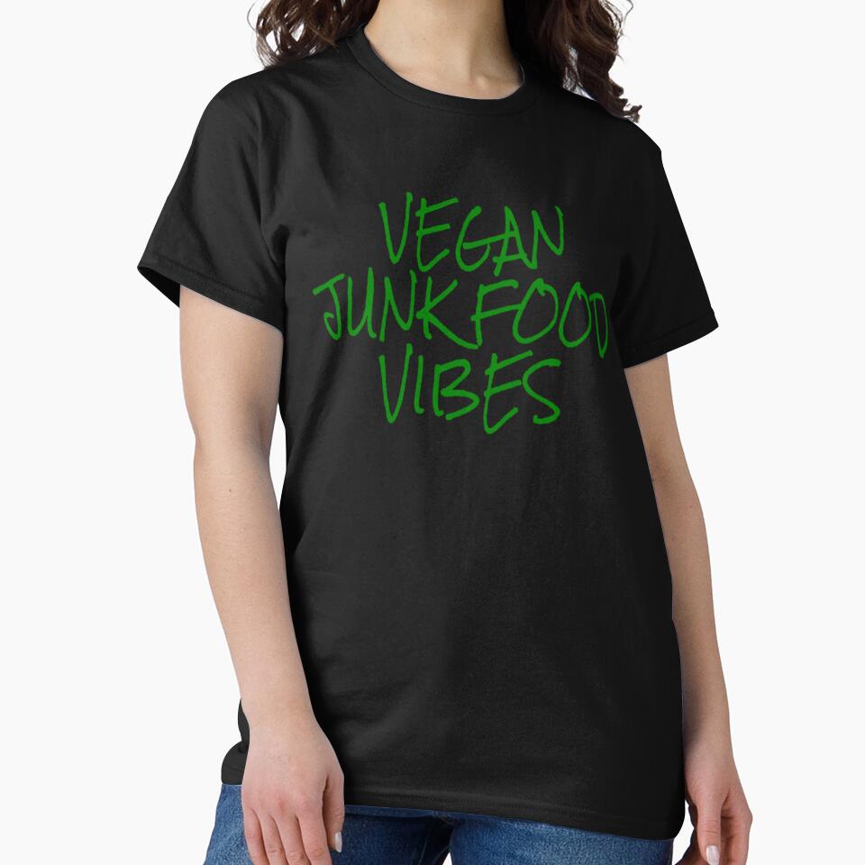 Vegan Junk Food Vibes Veganism Plant Based Vegan by PRINTS2HOT T-Shirts, Hoodie, Sweatshirt | BlankRebels.com (Image 2)