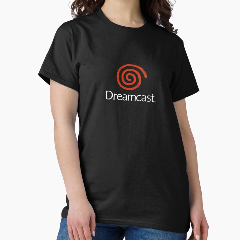 Dreamcast inspired (weathered) T-Shirt / Print / Sticker Design (retro gaming series) by Mercy Apparel Hoodie,... (Image 2)