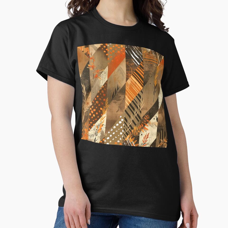Boho Earth Tones, Taupe, And Warm Orange Designs by DEC02